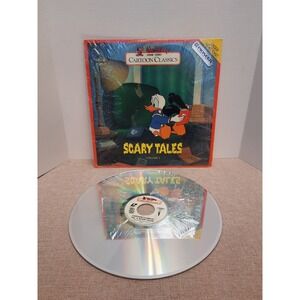 SCARY TALES VOLUME 3 Laserdisc LD WALT DISNEY CARTOON CLASSICS Scarce